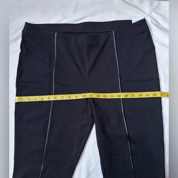 NWT Simple Vera Vera Wang Black Ponte Legging size XL - Picture 9 of 10